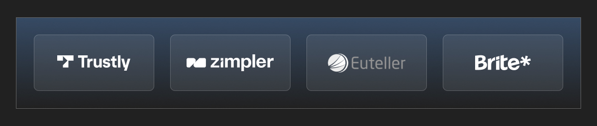 zimpler trustly brite euteller logos
